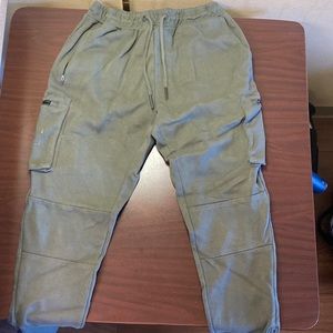 ASRV 0400 Core Division Cargo Zip Jogger - Olive - L